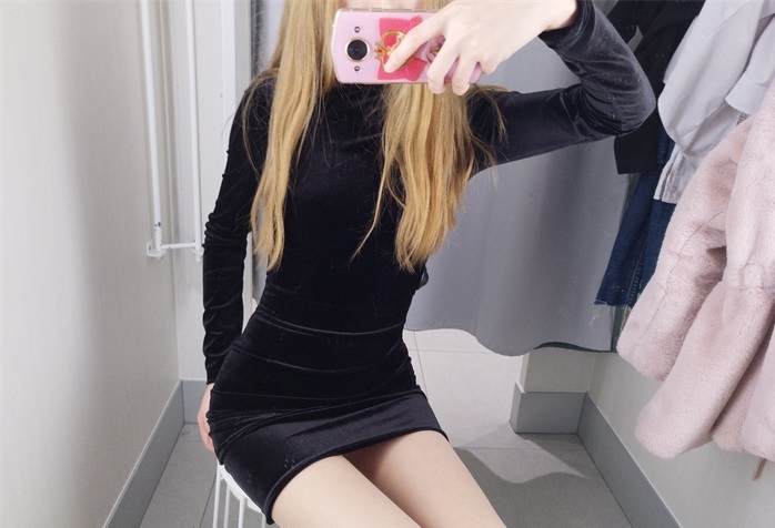 魚丸要吃粗面黑色蕾絲內內