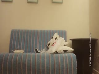 让萌妹子换上女仆装，再大力猛操到她娇喘不行，最后再口爆她！