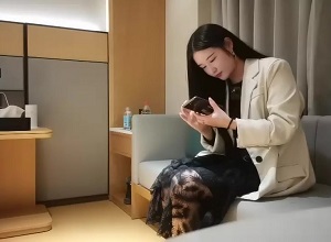 气质高端外围美女 修长美腿坐身上各种摸 后入猛操忍不住浪叫