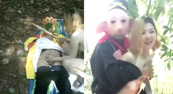 真人性愛版西遊記!師徒四人到樹林給女人取精真的超ㄎ一ㄤ
