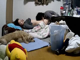 家庭摄像头破解强开小夫妻私密生活变态6-15
