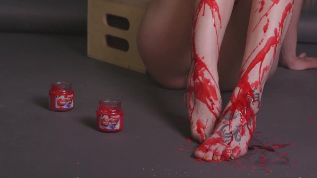 性感的前脚