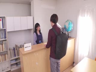 PPPD-917 地味な見た目の爆乳図書館司書の正体はチ○ポが狂うまで射精させたがるドS肉食痴女でした