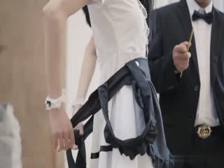 黑卡别墅女仆遭性调教