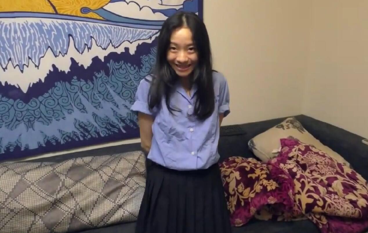 开阳女中双马尾母狗白虎学生妹喜欢洋屌