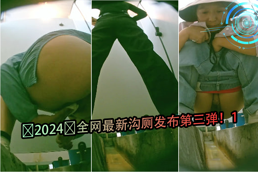 2024全网最新厕拍系列第三弹第1集：厕所里的淫荡实录！