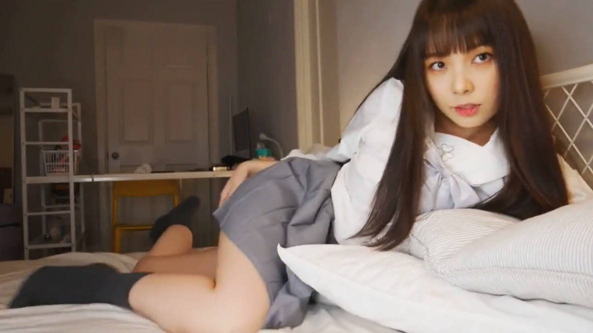日本校服骑行