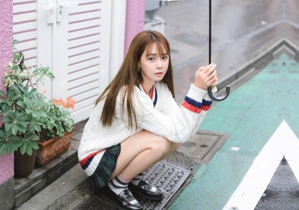 元气满满的学生妹